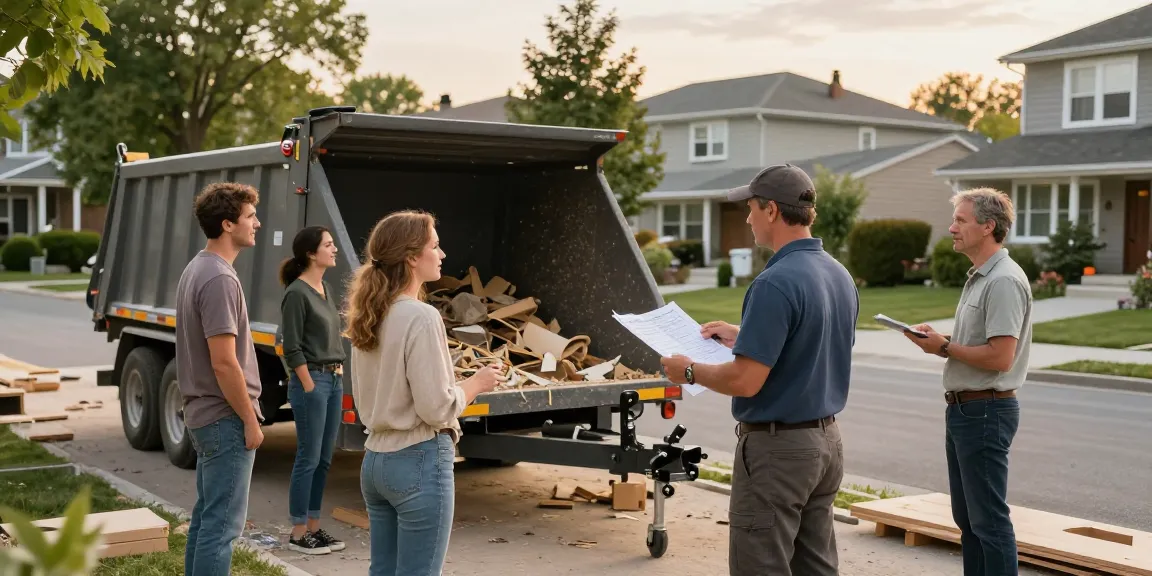 Dump trailer rental by trusted provider in Ottawa, providing professional local services for home projects.